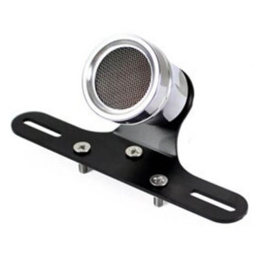 Feu Arrière Led Moto Custom Argent | moto-scrambler